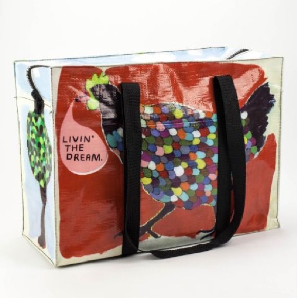 Handbags - Livin' the Dream colorful chicken shoulder tote